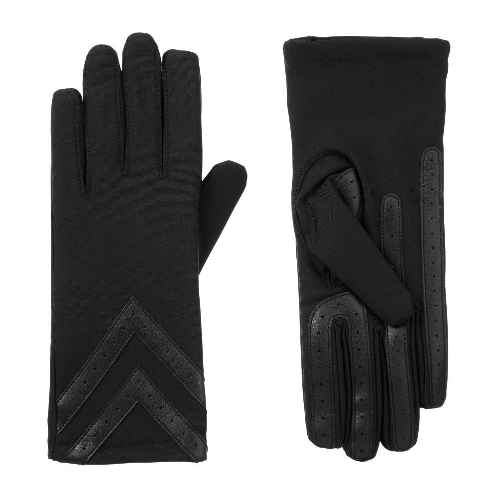 Isotoner Chevron Spandex Gloves - Picture 2 of 6
